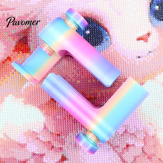 Adjustable Canvas Holder Rhinestone Painting Holder, Table Clamp & Roller for Art Accessories Canvas, DIY Tools Organizer
