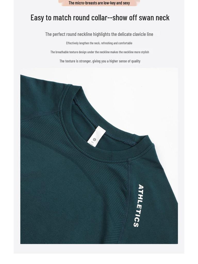 Damska koszulka do jogi i biegania szybkoschnąca i oddychająca