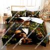 3D Print Oxxxymiron Bedding Set Boys Girl Twin Queen King Size Duvet Cover Pillowcase Bed boys Adult Home Textiles