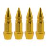 4Pcs Bullet Valve Caps Car Motorcycle Wheel Tire Valve Caps Dustproof Cover 45/60mm Spiked Valve Caps Auto Exterior Amagi