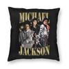 Singer M-Michael Jackson Dangerous Pillowcase Printing Fabric Cushion Cover Decorative Pillow Case Cover Sofa 40*40Cm