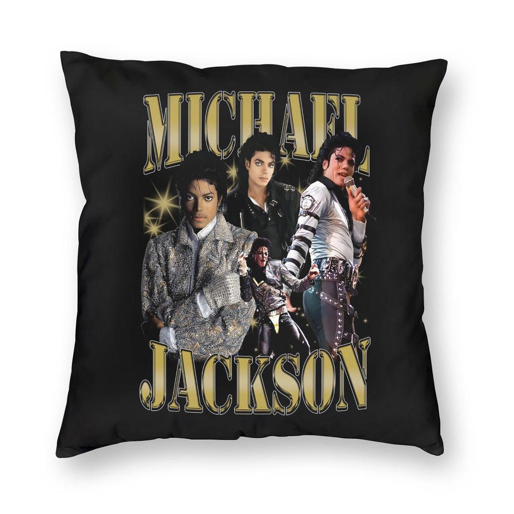 Singer M-Michael Jackson Dangerous Pillowcase Printing Fabric Cushion Cover Decorative Pillow Case Cover Sofa 40*40Cm