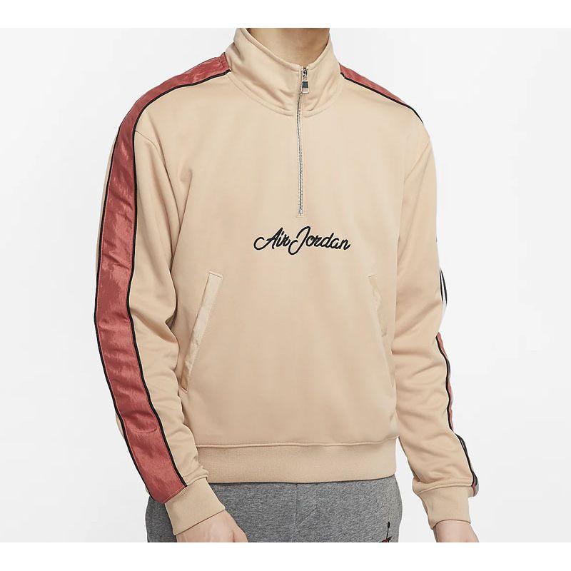 Jordan Remastered Half-Zip Sports Sweatshirt Men Tops Pink CJ0269-213