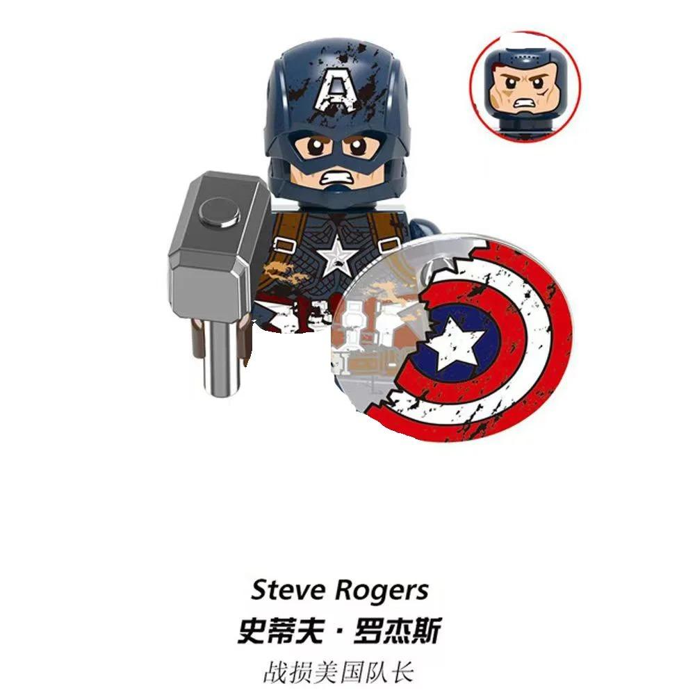 

Marvel Мини-фигурка Подарок Строительные блоки Игрушка Дети DIY Пазл Сборная игрушка Подарок на день рождения Фигурка MK85