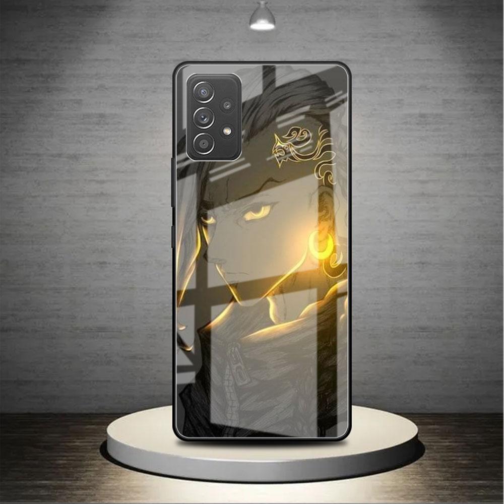 Glass Case For Samsung Galaxy A52 A71 A50 A51 A70 A21s A31 A72 A10 A12 A30 A22 5G Phone Cover Tokyo Revengers Anime