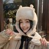 Winter Lei Feng Hat for Men and Women, Autumn and Winter, Fleece-lined, Warm, Cycling, Earflap Hat, Outdoor, Hiking, Skiing, Train Head Hat
