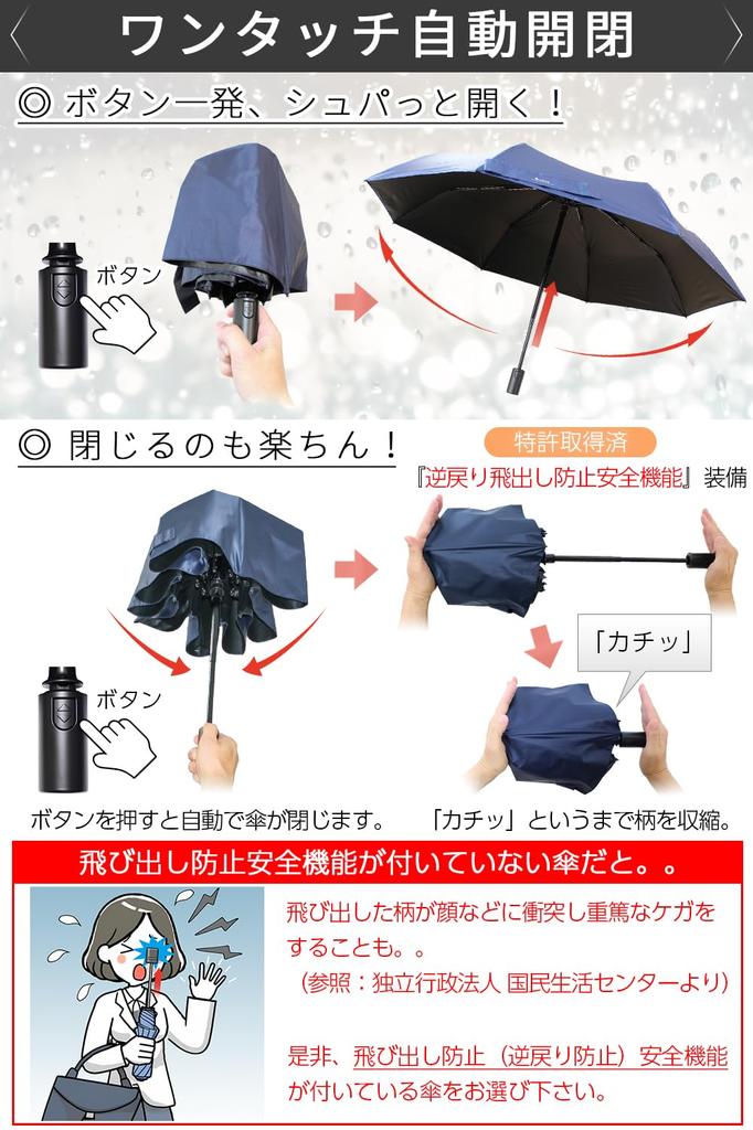 Lightweight Folding Umbrella for Sun and Automatic Carbon 8 55cm Full Light UV Sun and Light Safety Satin Gray Men's Parasol Rain, Open/Close, Fiber,