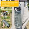 1,5L Große Kapazität Sport-Wasserbecher Auslaufsicherer Schnabelbecher Kreative Trinkkanne Für Draußen
