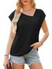Women's Summer Casual Short Sleeve T-Shirt Fashion Top