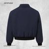 Mens Winter Loose Fit Cotton Jacket Street Style Embroidered Thick Warm Casual Coat
