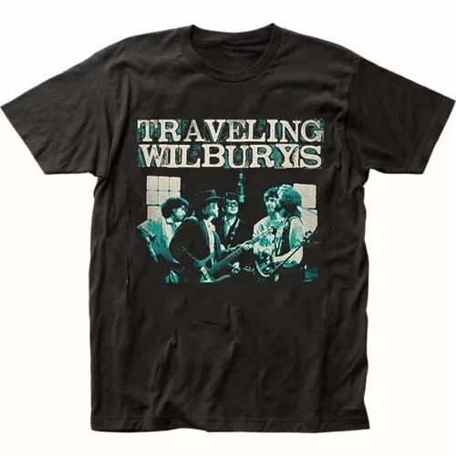 Хлопковая футболка с коротким рукавом The Traveling Wilburys Полный размер S-5XL Унисекс футболка S