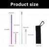 Professional Telescoping Straw Cleaning Brush With Soft Bristles Heat Resistant Straw For Daily Cleaning