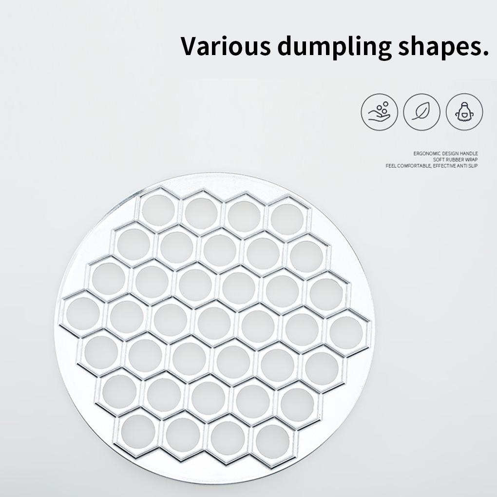 Dumpling Mould 37 Holes DIY Sturdy Mold Aluminum Large Bakeware Accessories Reusable Baking Tools Kitchen Pastry Machine