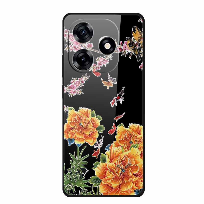 For Honor X5C Plus Phone Case X 5 c Plus Soft Bumper Tempered Glass Hard Back Cover Case For Honor Play 10A X5c Plus Case Coque