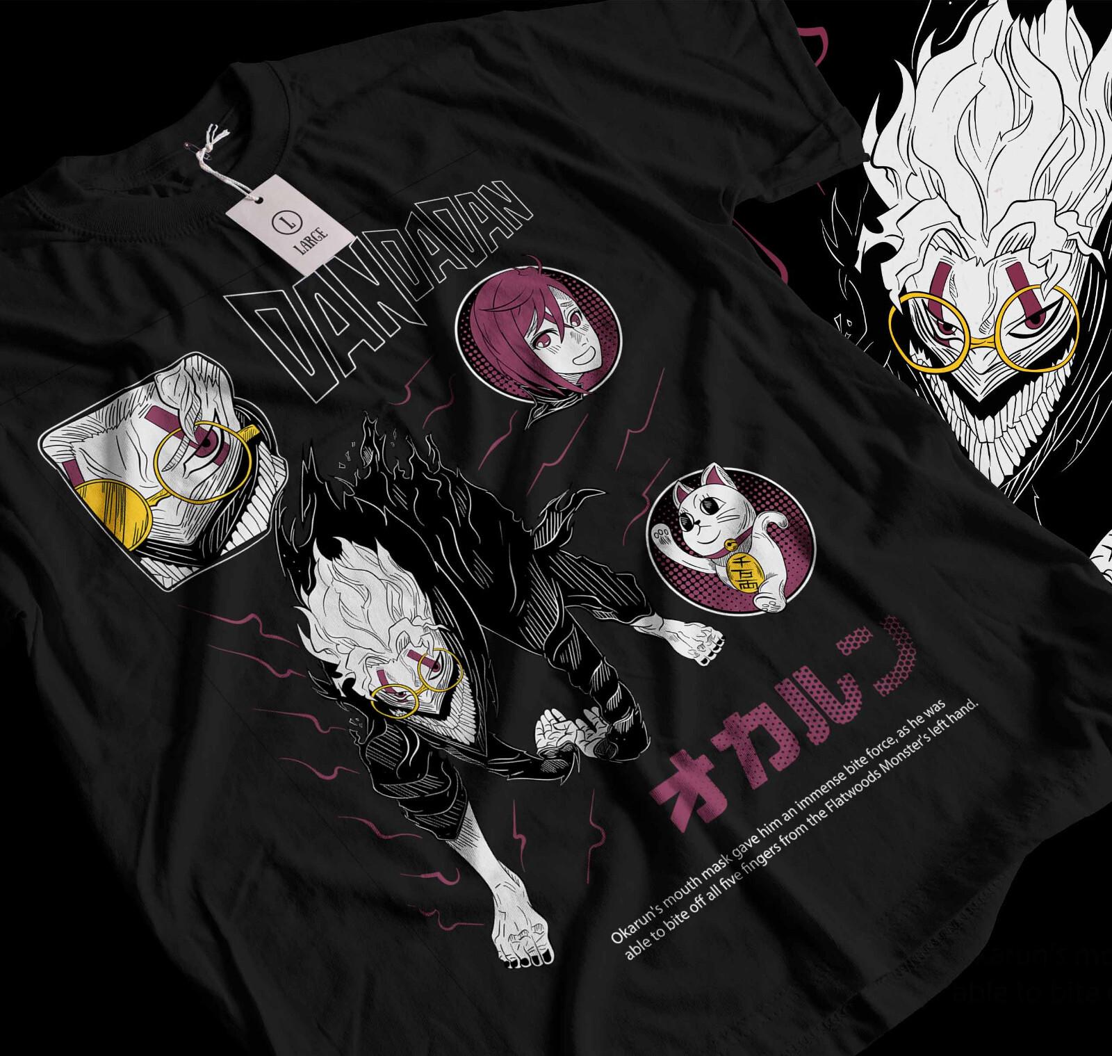 

Dandadan T-Shirt Mens Womens Tees Top Japanaise Anime Manga Gift Exclusive Shirt All Size 059 L