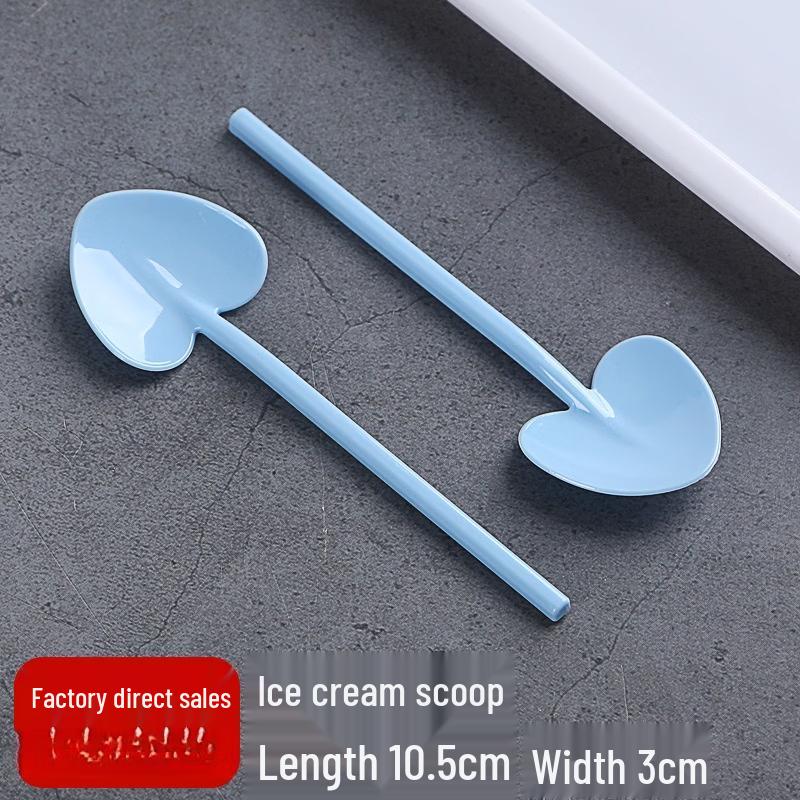 

Disposable Corn Starch Ice Cream Spoons