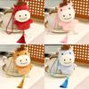 Plush Horse Cute Pendant With Tassel Decoration And Embroidery Design For Daily
