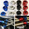 2PCS Metal Car End Oil Fuel Hose Clamp  AN4 AN6 AN8 AN10 AN12 End Fuel Pipe Clip Oil Water Tube Hose Fittings Auto Parts Refit