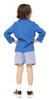 Clearstone Narikara Kenkyubu Cosplay Halloween Costume for Elementary School 120cm Blue Kids, Boys,