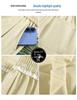 Summer 2033 Women's High Waist Straight Leg Harem Pants - Fashionable, Simple, and Slimming Cropped Fit
