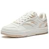 Anta Flame 1.0 Versatile Comfortable Non-Slip Durable Low-Top Skate Shoes Women Sneakers White Beige 122528091-3