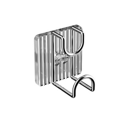 Self-Adhesive Hooks Wall Mounted Washbasin Storage Hooks Holders Bathroom Basin Storage Rack Holder Save Space Stainless Hooks