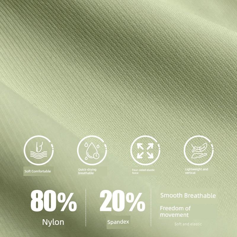 Summer Thin High Waist Internet Celebrity Running Shorts Women's Professional Fitness Training Pant Quick-Drying Loose Sweat-Absorbing Fifth Pants