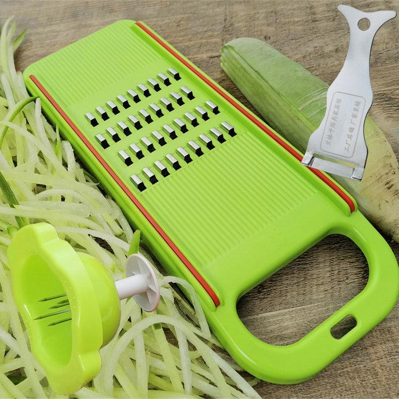 Huacheng Julienne Kitchen Insert: Cucumber, Potato, Carrot Julienne Board & Planer