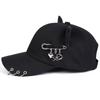 Adjustable Sunscreen Hat Cat Ear Peaked Cap Casual Baseball Caps  Spring Summer