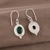 Green Onyx Earrings, 925 Sterling Silver Jewelry, Gemstone Earrings, Gift For Her Handmade Dainty Jewelry