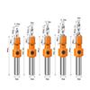 1PCS 8/10mm Shank HSS Woodworking Countersink Router Bit Screw Extractor Remon Demolition for Wood Milling Cutter