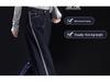 Women's High-Waisted Wide-Leg Jeans with Side Stripe - 2026 Spring Trend
