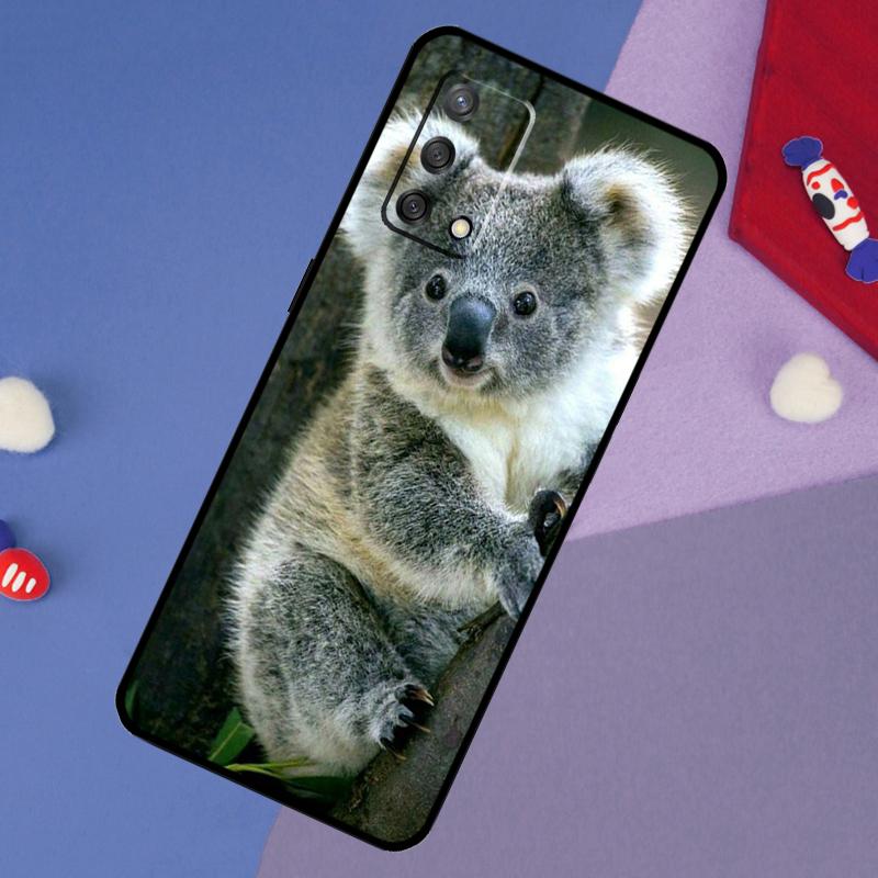 Koala Case For Oppo A17 A60 A40 A80 A16 A76 A96 A98 A58 A78 A18 A38 A57 A74 A54 A94 A15 A5 A6 Pro