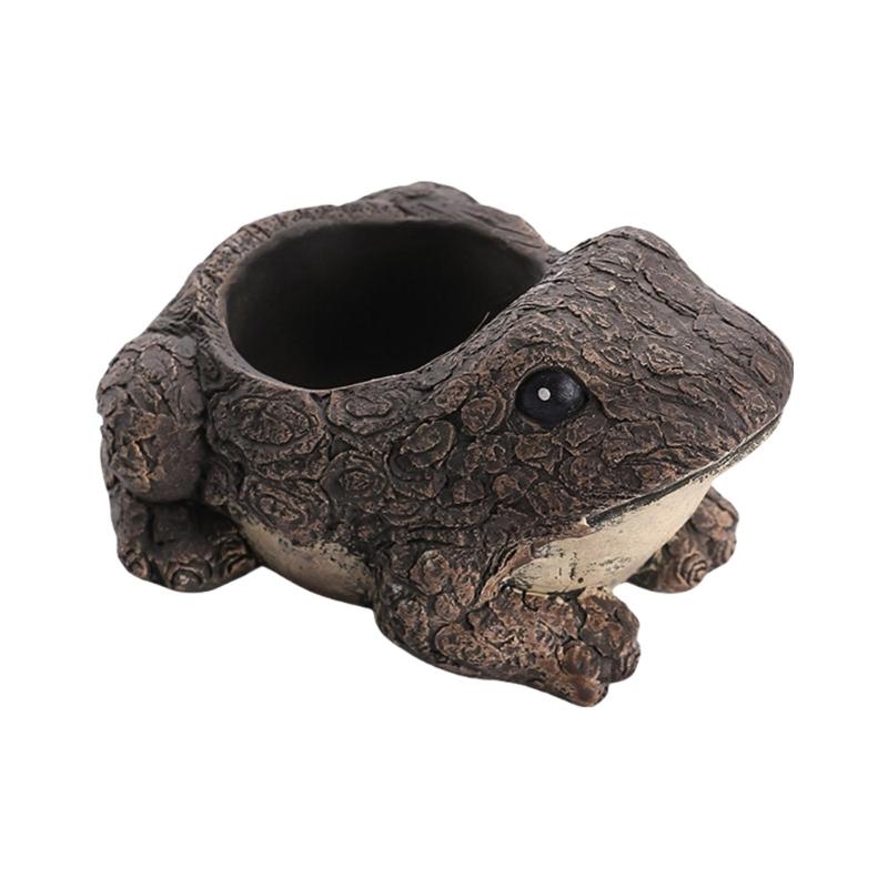 Artificial Animal Themed Flower Pots Cement Decorative for Garden Outdoor Succulents Flower Pots Cactus Container