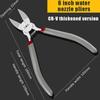 Electrician'S Wire Cutters 6-Inch And 5-Inch Industrial Grade Diagonal Pliers Small Side-Jaw Hand Wire Cutters