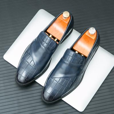 Fashion Size 38-46 Vintage Men Loafers Casual Comfortable Fashionable Formal Leather Shoes Men Classic British Banquet  Social Shoes
