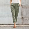 Trousers Mid Waist Universal Cotton Women Clothing Pencil Pants for Summer