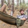 Hammock with mosquito net, deckchair, tourist bed, survival double gadgets