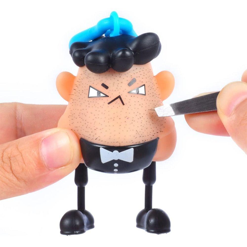 

Funy Novelty Plucking Toys Pimple Anti Stress Toy Fidget Toys Gift Skin Picking Keychain VIRGO
