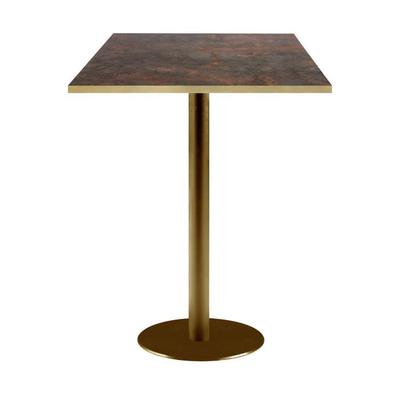 Stehtisch 60 x 60 cm Rom Bistro Rost
