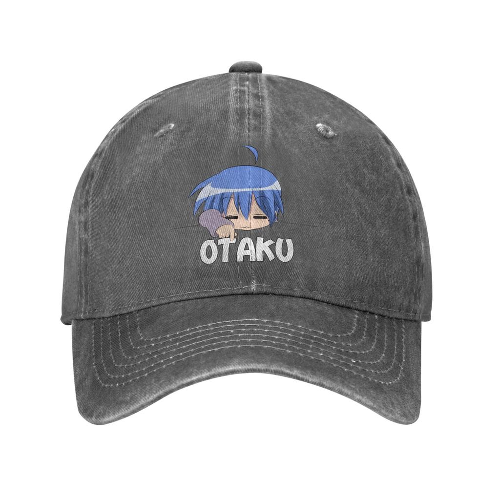Lucky Star Otaku Casual Baseball Cap For Unisex Men Summer  Kpop Rock Trucker Hat Trendy Adjustable Snapback Cap