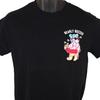 Bearly Buzzed 100% Cotton T-shirt Mens Tees Top Mens Size Small Black Riot Society Bear Red Solo Cup USA