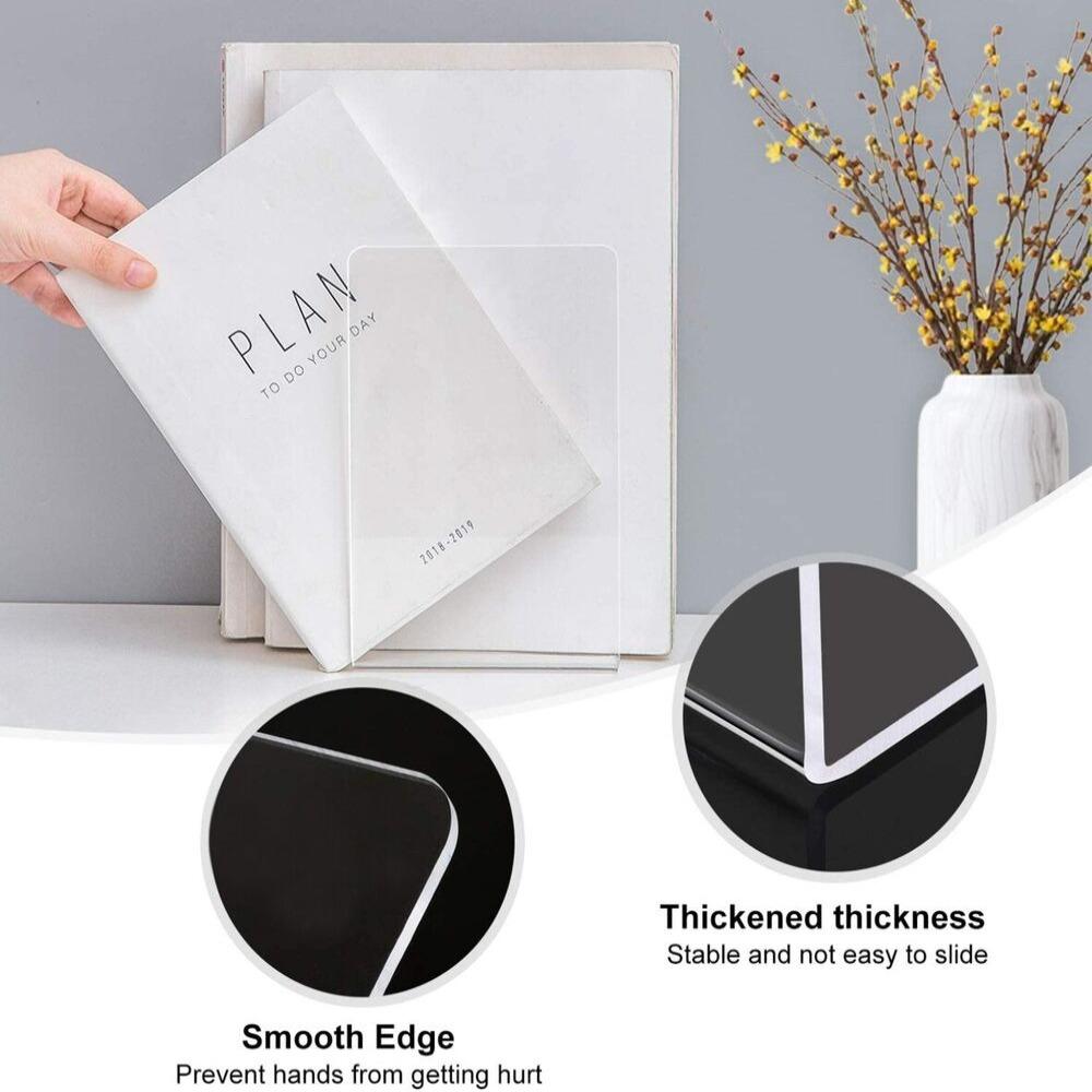 Школьные канцелярские принадлежности Библиотечные принадлежности Настольный держатель для книг Настольный органайзер Подставка для книг Г-образные подставки для книг