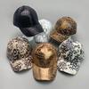 Cool Kpop Serpentine Letter Vegan Leather Men Women Baseball Hats Cotton Fashion Breathable Streetwear Funny Sport Hip Hop Caps