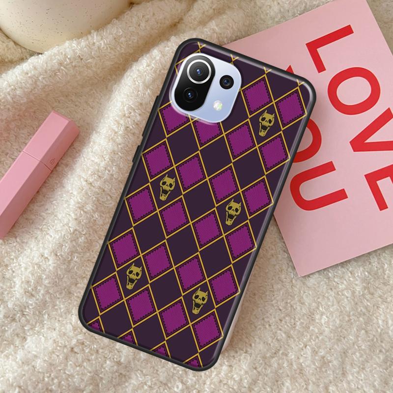 Killer Queen Yoshikage Kira Jojo Rückseite für POCO X4 Pro F1 F2 F3 X3 GT M3 M4 X3 Pro Hülle für Xiaomi 11T 12 Pro 11 Lite