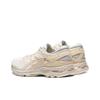 Asics Metarun Chaussures de course d'entraînement basses en cuir synthétique à tissu confortable et polyvalent Femme sneaker Blanc Platine 1012B139-100