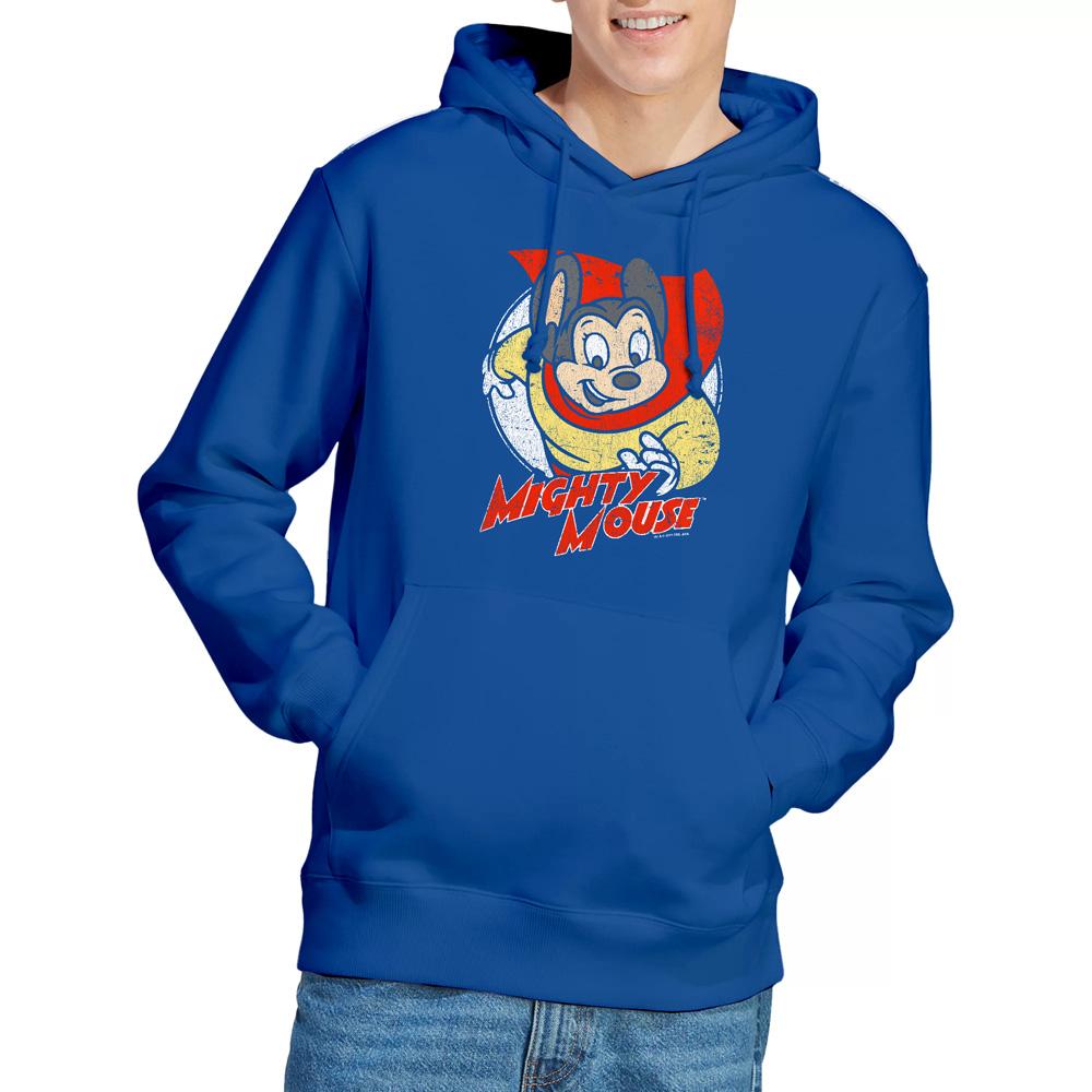 Mighty Mouse Mens Mighty Circle Hoodie