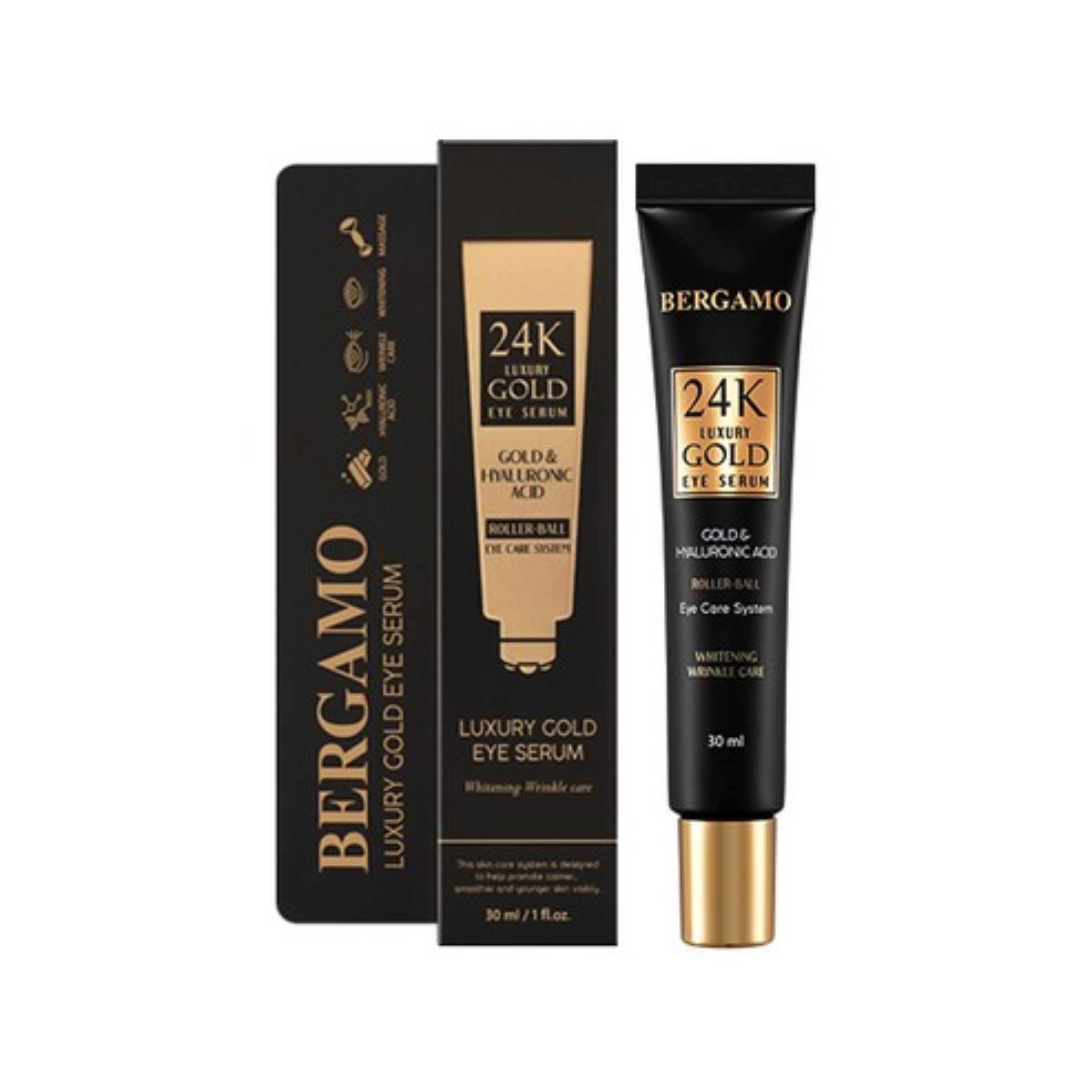 Bergamo 24K Luxury Gold Ampoule Eye Serum 30ml