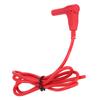 Multimeter Bananenstecker Prüf-Ld Messing PA Elektrische Prüf-Lds für Spannung 4mm