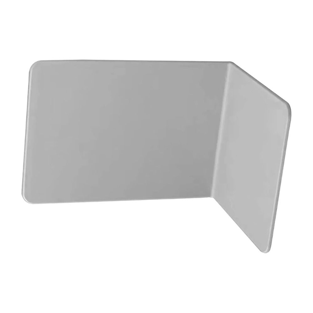 1/2 Piezas Soportalibros Simple en Forma de L con Diseño Antideslizante Espesados Soportes Tope para Libros Plástico Decorativo Escritorio Estantería